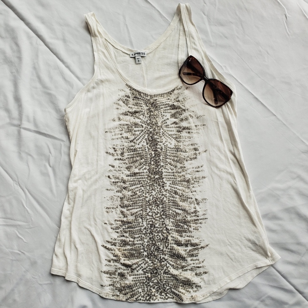 Express sequin tank - Picture 2 of 2